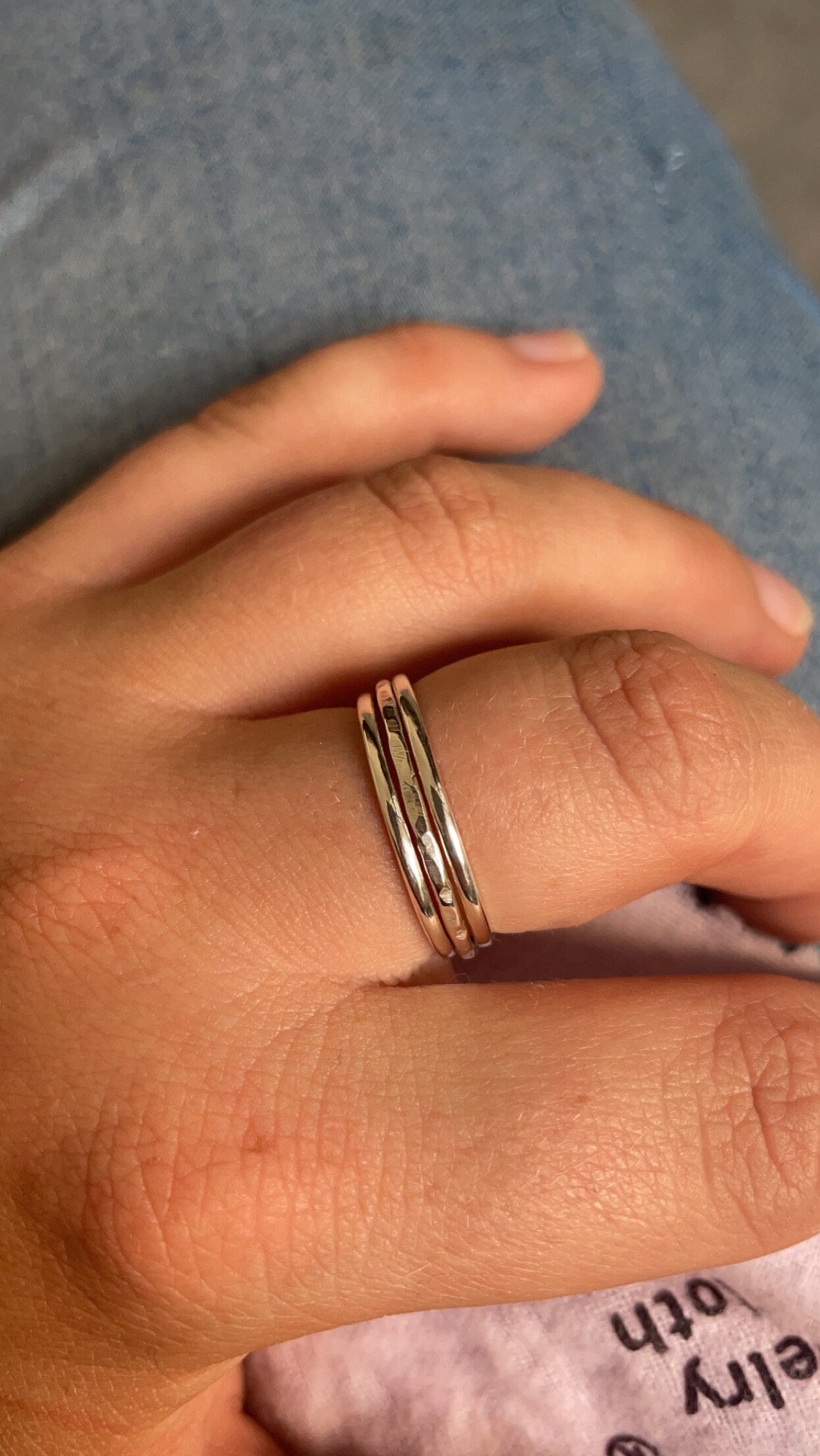 Stacking ring