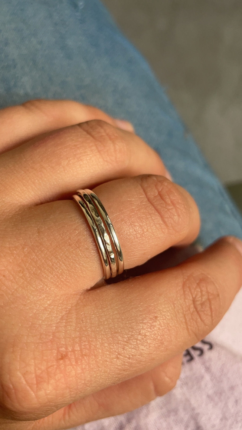 Stacking ring