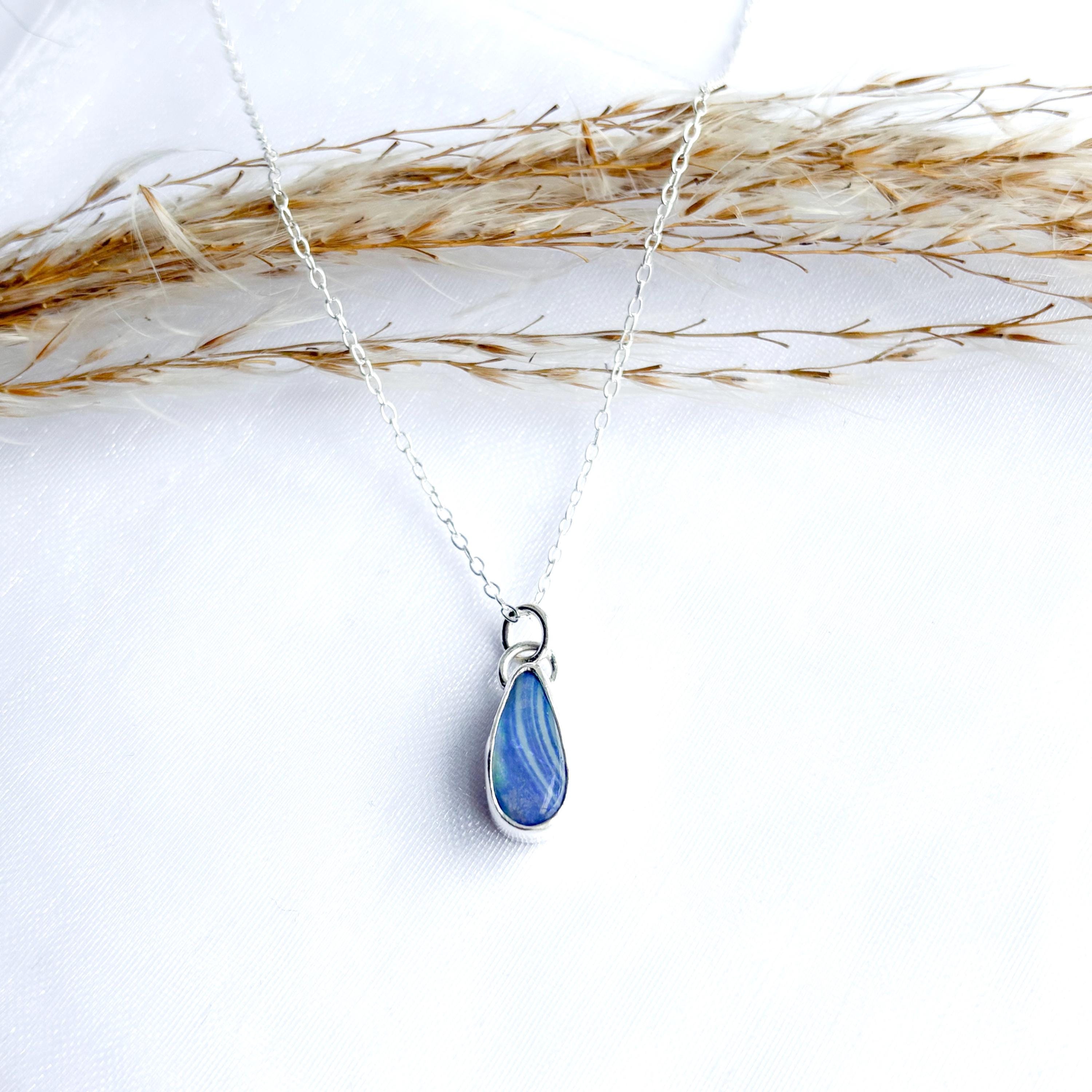 Brazilian Opal doublet necklace