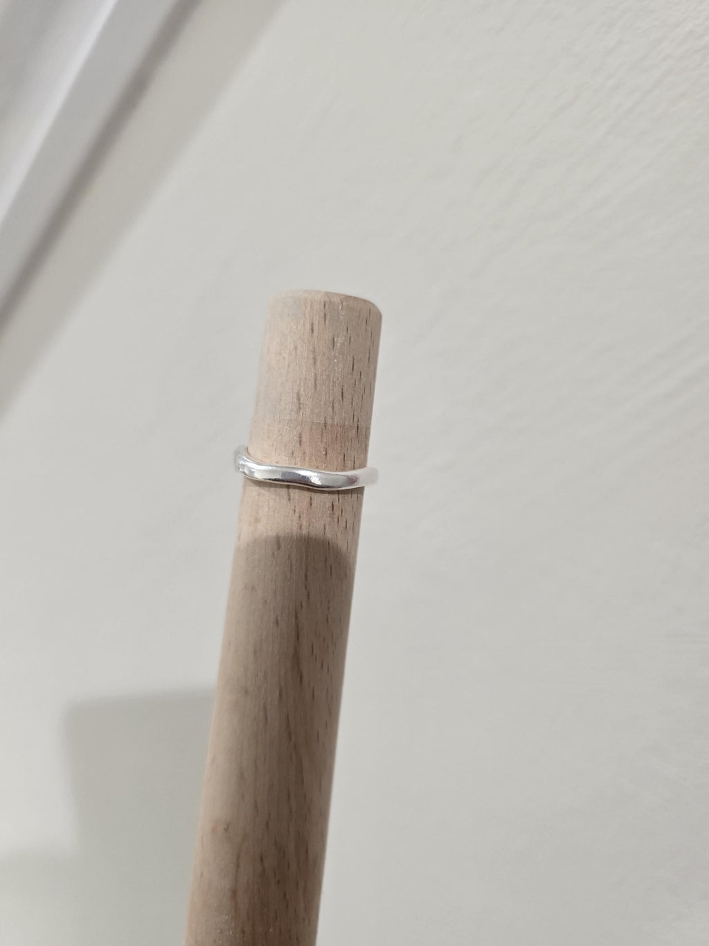 Fine Silver Ring | Organic Ring | Wave Ring | handmade ring | Cubic Zirconia Ring | Dainty Organic Ring | Gift For Her